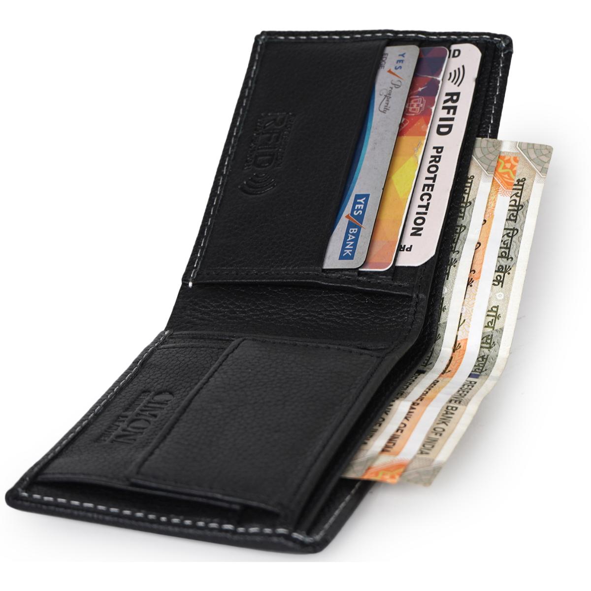 Buy Cimoni Slim Design Black Wallet Online