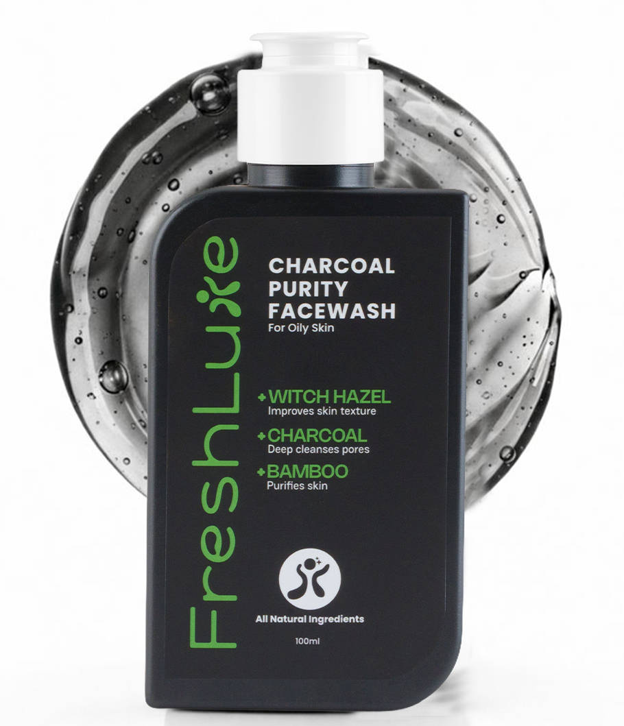 FreshLuxe Charcoal Purity Face Wash