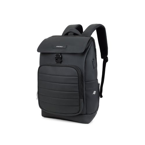 Assembly Stark Black Premium Laptop Backpack fits upto Inches