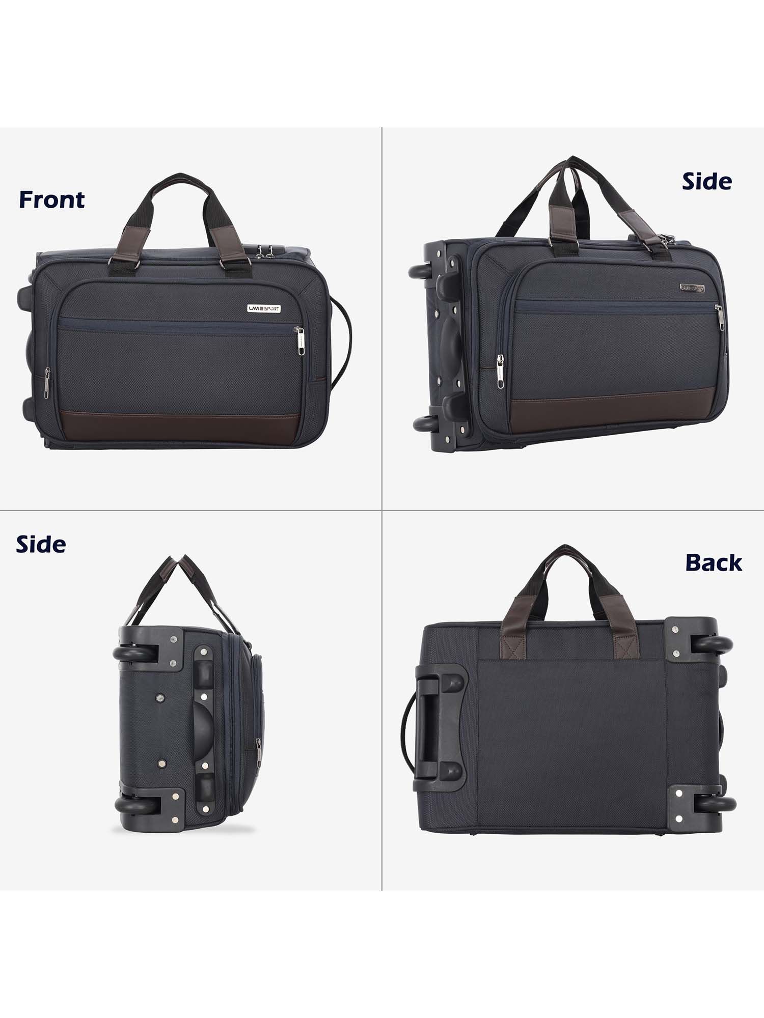 Buy Lavie Sport Unisex Matrix 14 Inch Laptop Travel Wheel Duffle