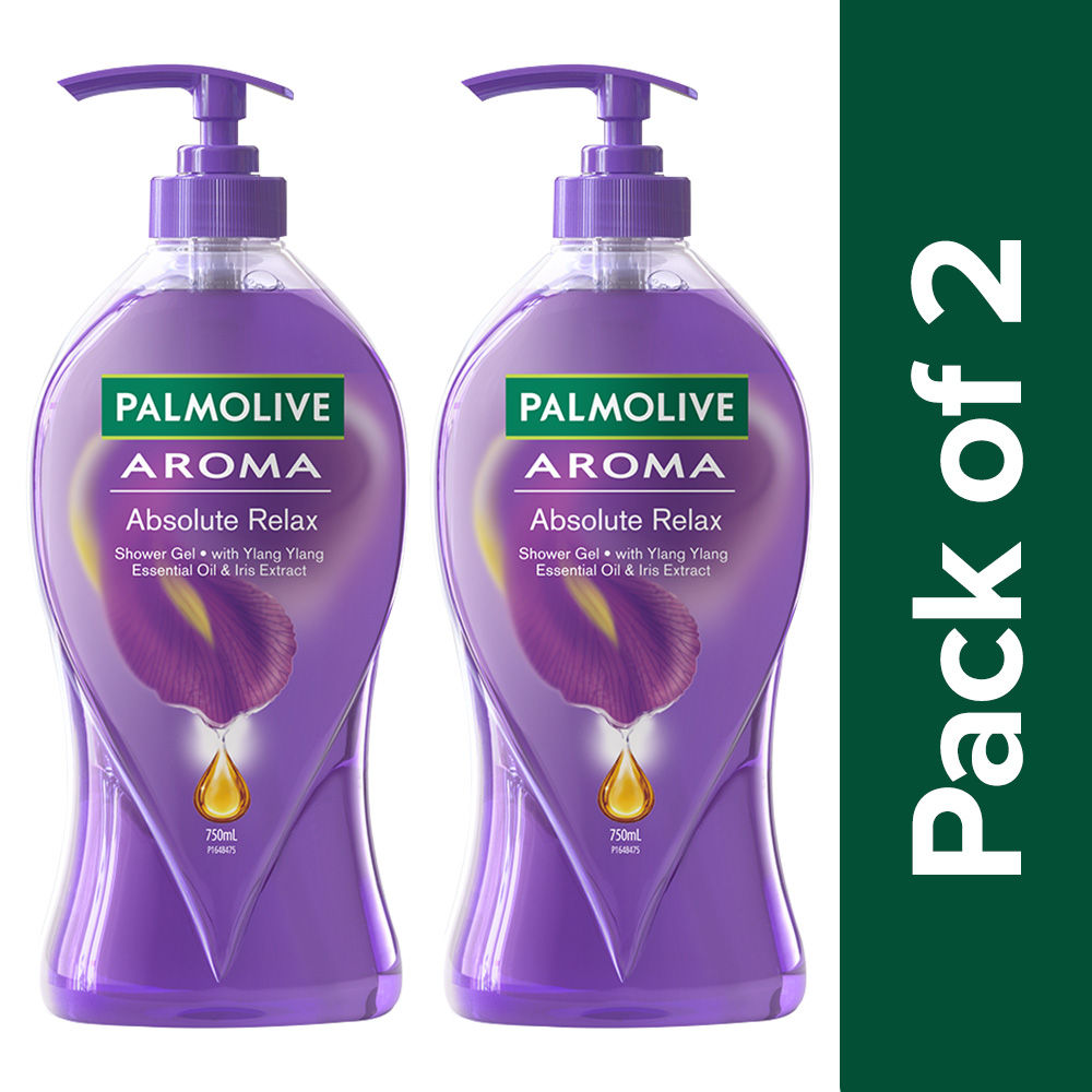 Palmolive Aroma Therapy Absolute Relax Shower Gel Saver Pack - Pack Of 2