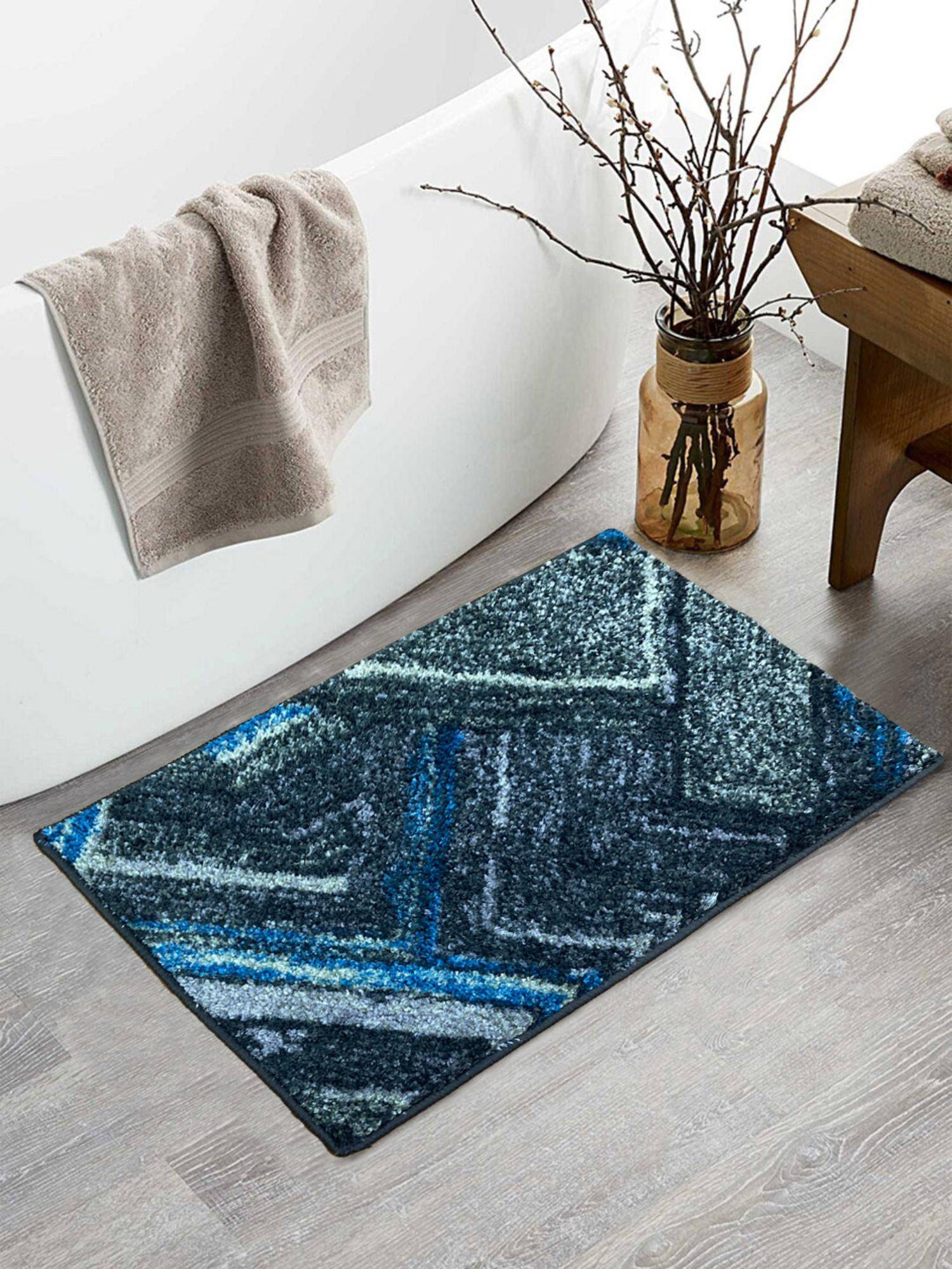 BIANCA Multi-Colour Super Soft Designer Anti Slip Bath Mat