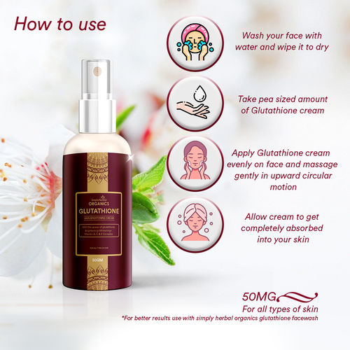 herbal glutathione skin whitening Buy Simply Herbal Organics Glutathione Skin Brightening & Whitening Cream  Online