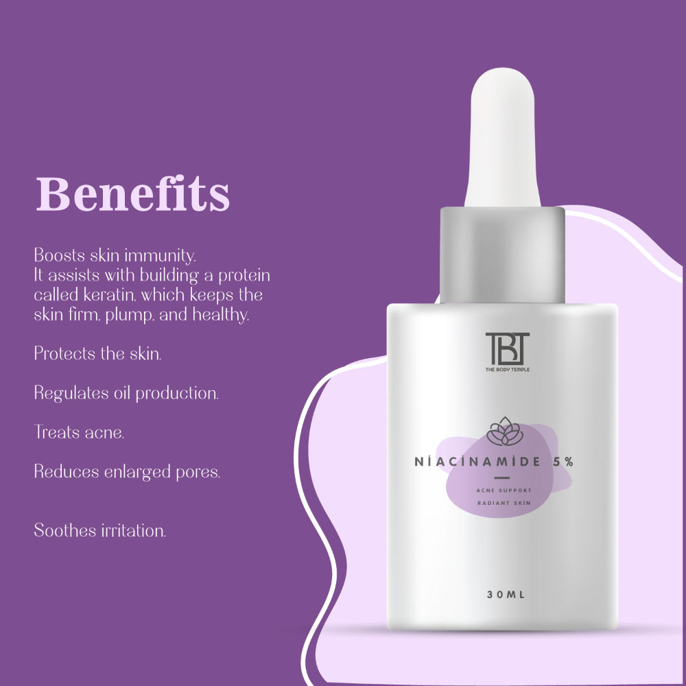 Buy The Body Temple 5% Niacinamide Face Serum Online