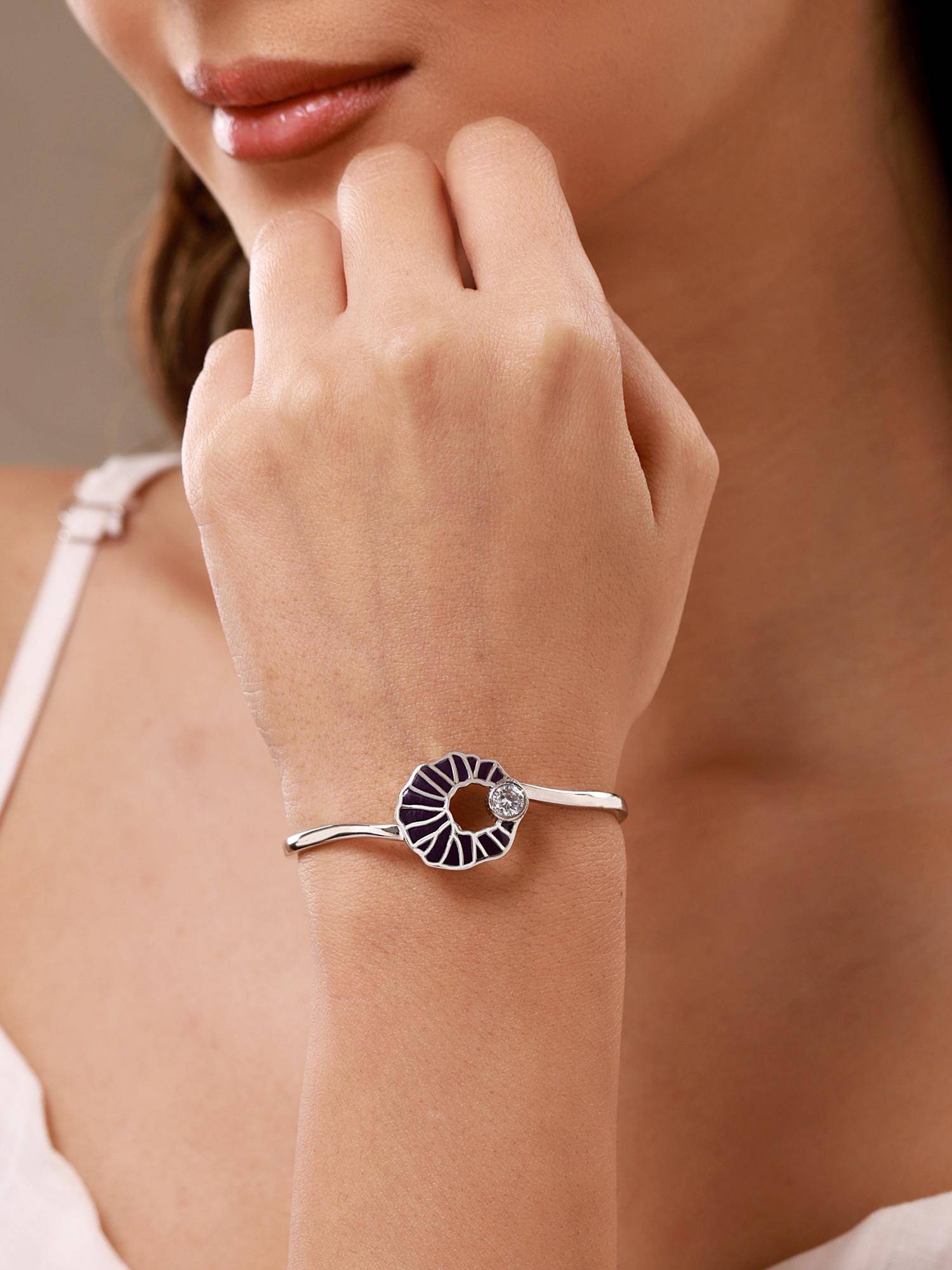 Voylla Multi-Color Fractals In Nature Sea Spiracle Cuff
