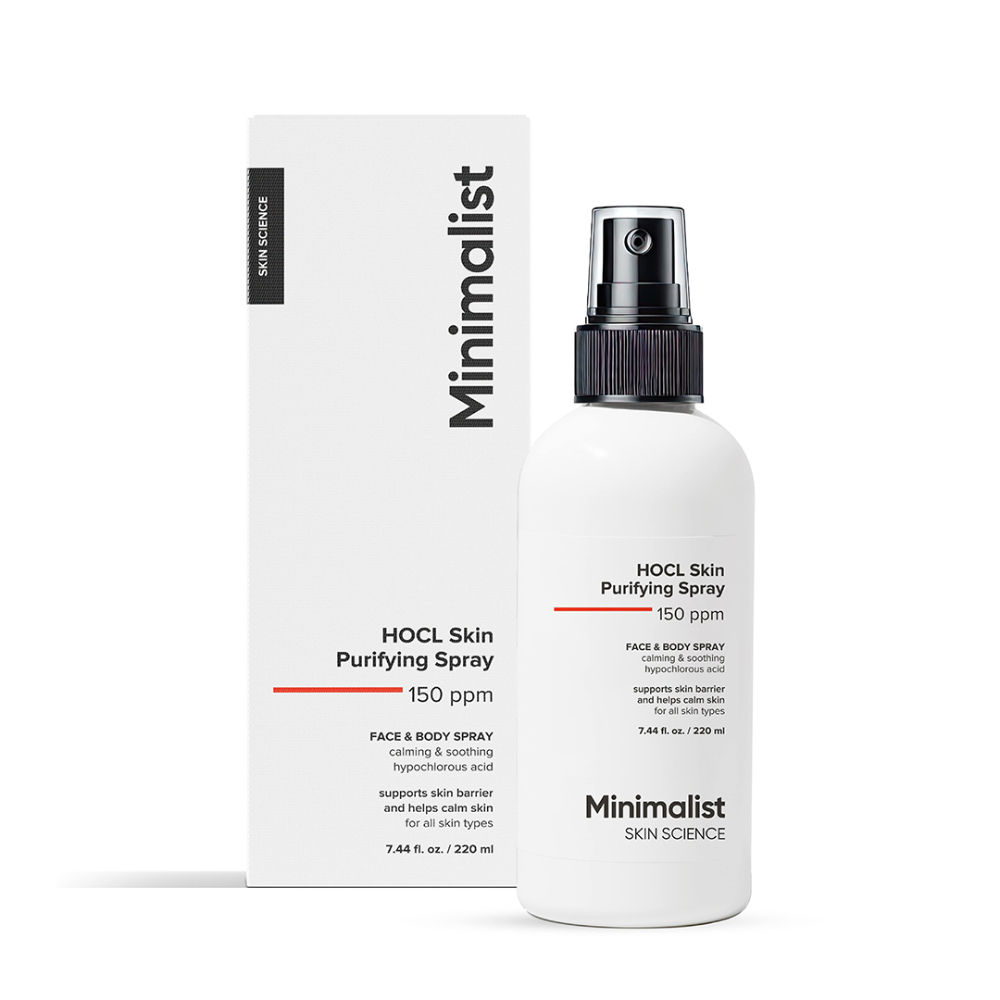 Minimalist HOCL Skin Purifying Spray-150 ppm Face & Body Spray