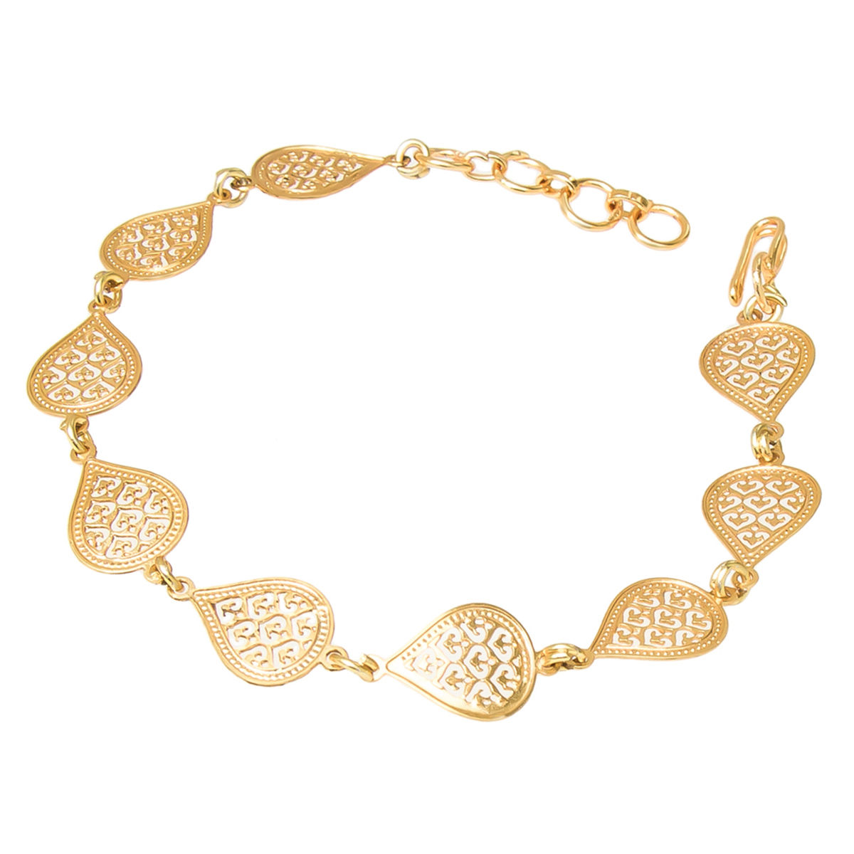 Buy Azai by Nykaa Fashion Elegant Minimal Design Gold Bracelet Online