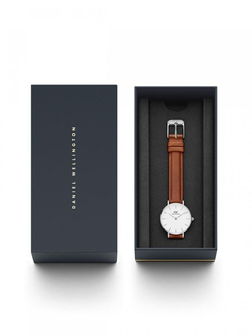 Daniel Wellington Petite Durham Silver White Watch