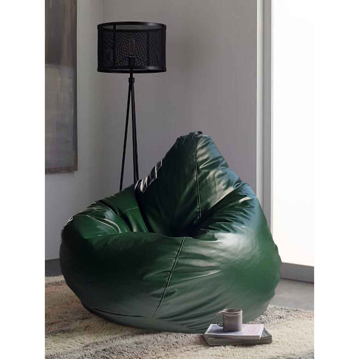 Good Finish Modern Classic Leather Bean Bag Chairs For Home Decoration at  Best Price in New Delhi  Kartik Bean Bags