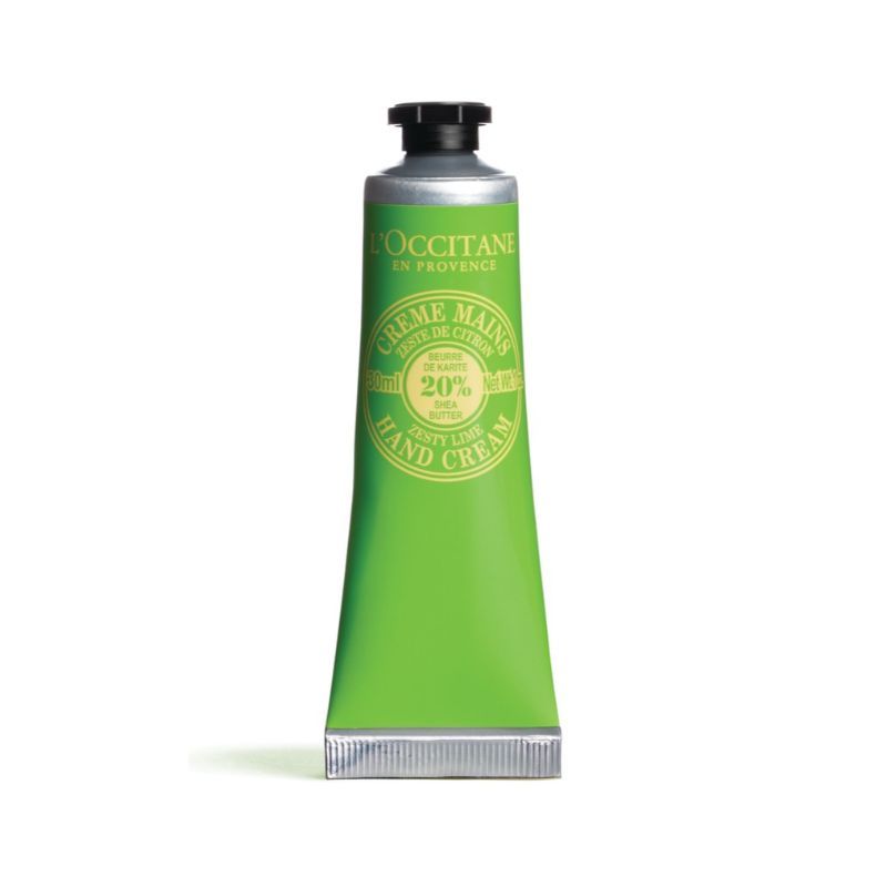 L'Occitane Shea Butter Zesty Lime Hand Cream For Dry To Very Dry Skin