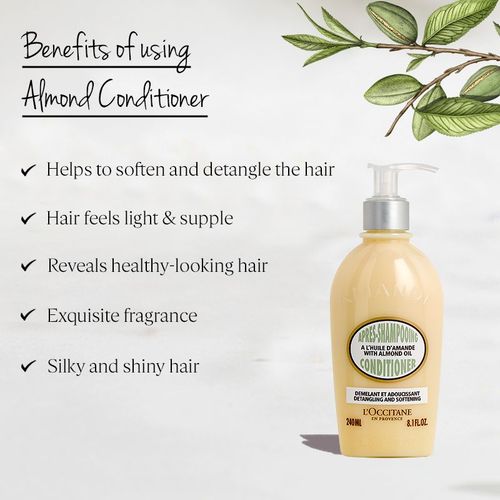 L'Occitane Almond Conditioner: Buy L'Occitane Almond Conditioner Online at  Best Price in India | Nykaa