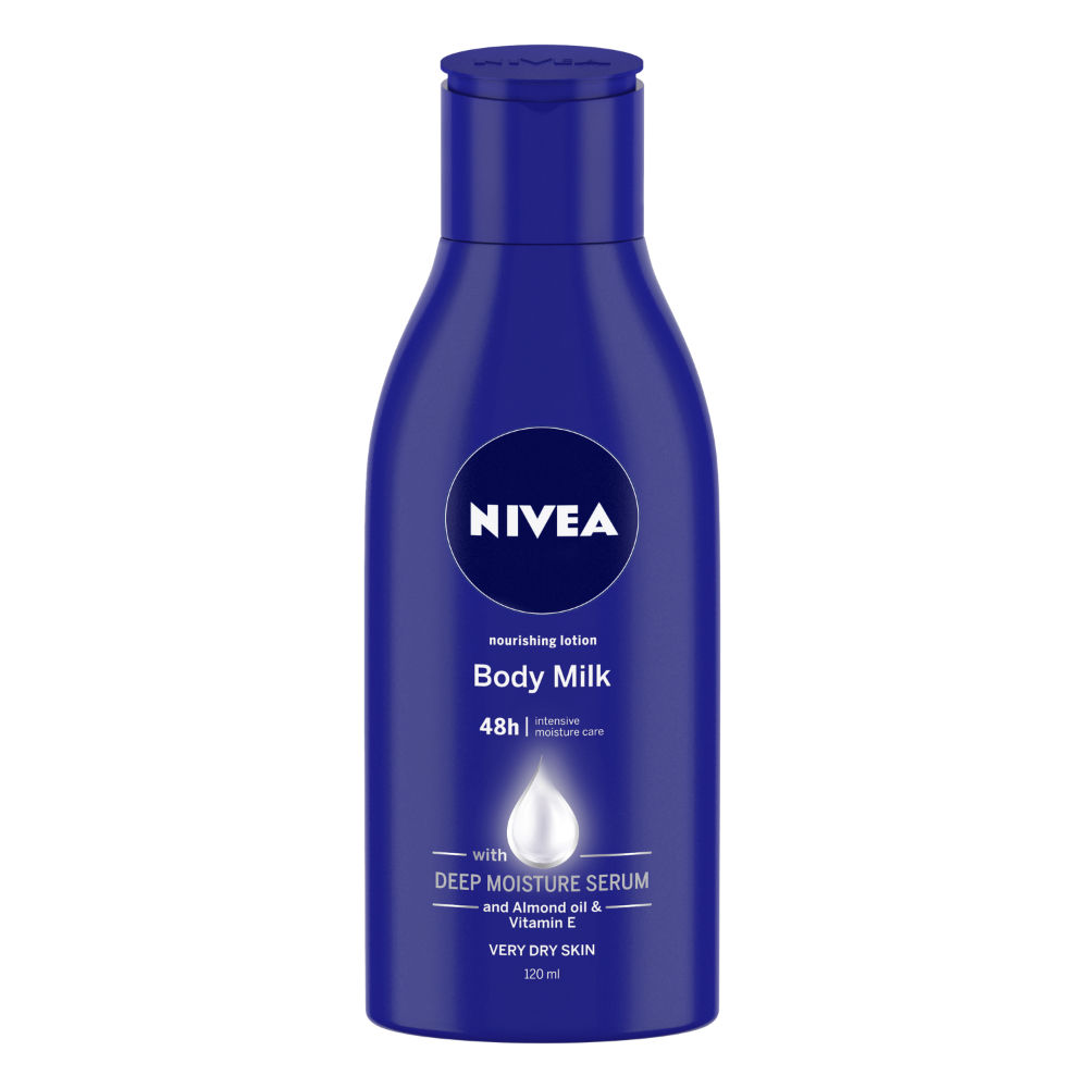 NIVEA Body Lotion for Very Dry Skin- Nourishing Body Milk with Almond Oil And Vitamin E