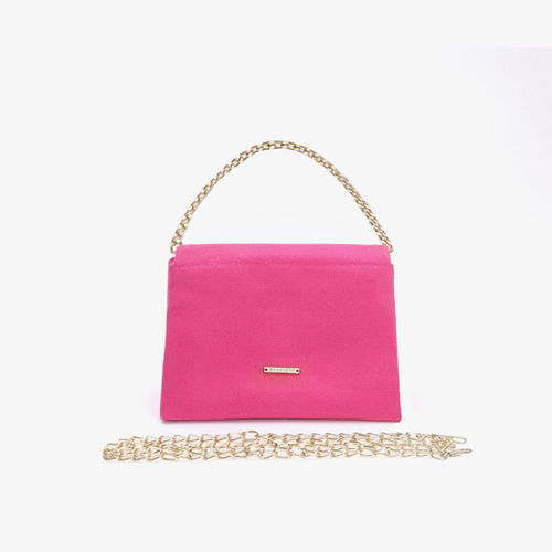 EcoRight Hot Pink Mini Chain Sling Bag