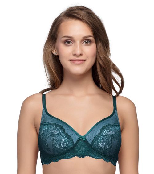 Buy Enamor F089 Classic Plunge Lace T-Shirt Bra - Padded Wirefree