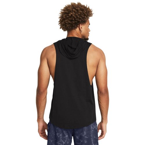 Buy Under Armour Mens Project Rock Rents Due Sleeveless Hoodie Online
