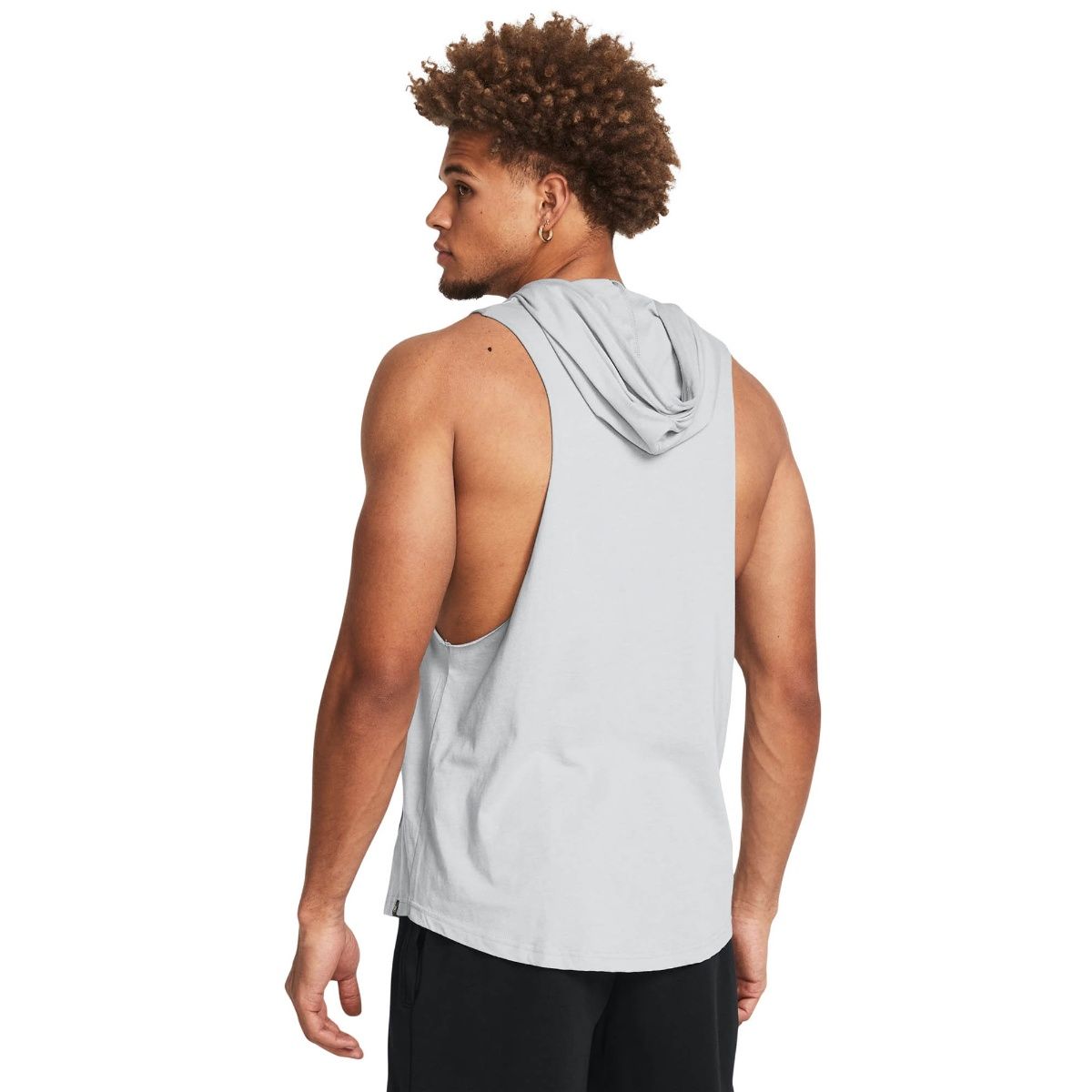 Buy Under Armour Mens Project Rock Rents Due Sleeveless Hoodie Online