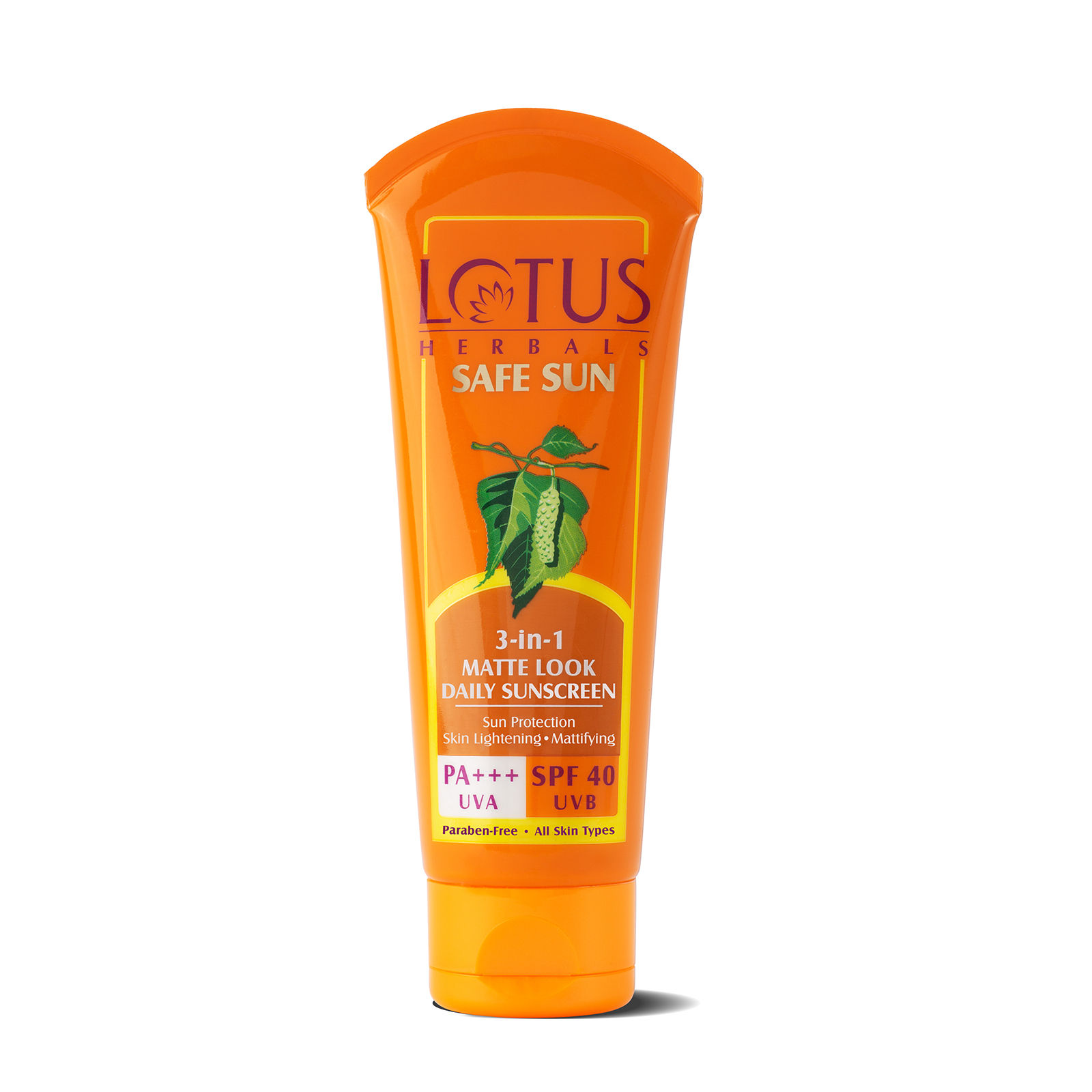 Lotus Herbals Safe Sun 3 In 1 Matte Look Daily Sun Block Pa Spf 40 Buy Lotus Herbals Safe 5959