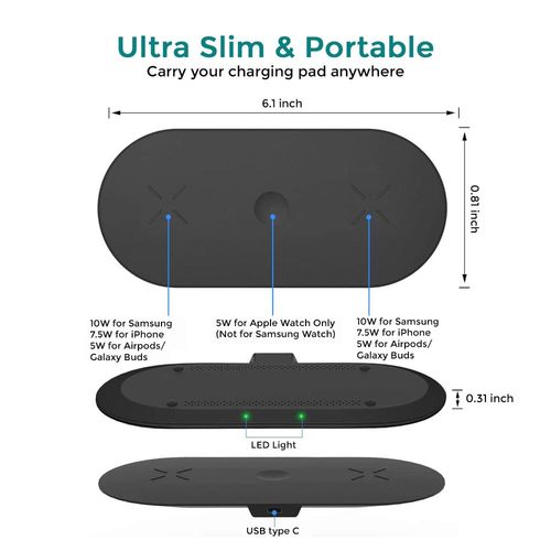 Buy UNIGEN AUDIO Unidock 300 In Wireless 15w Charging Mat