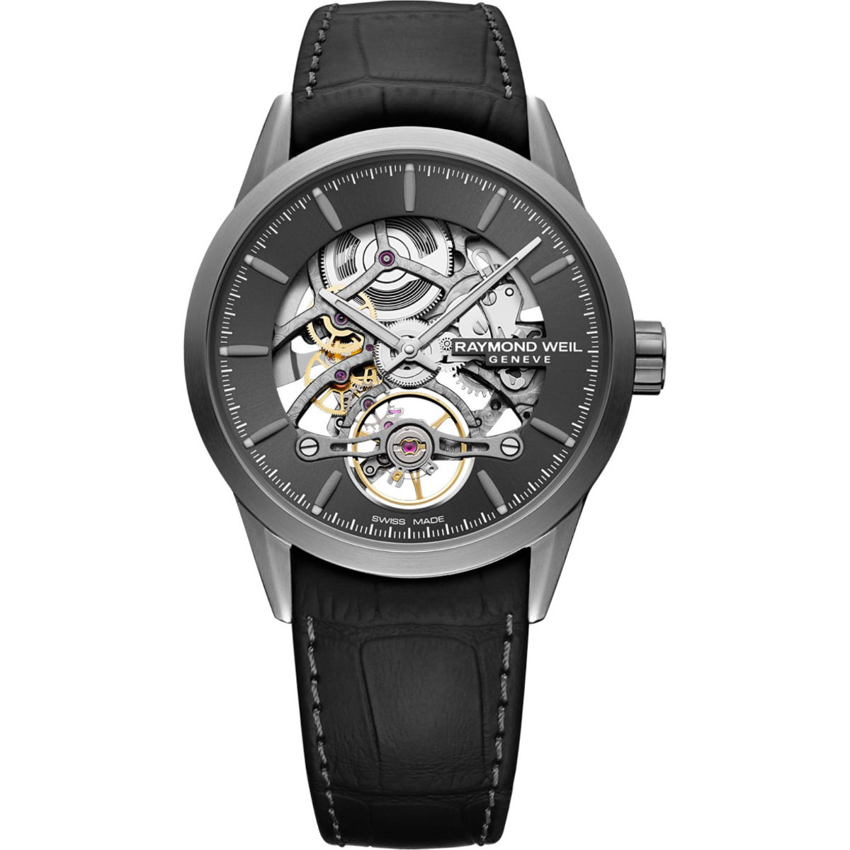 Raymond Weil Freelancer Chronograph Bi-compax Watch 43.5mm 7780-TB3-20423 |  Watches Of Switzerland US