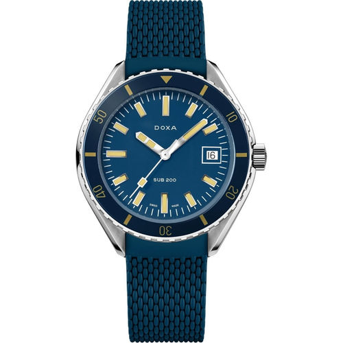 Doxa Sub 200 Analog Blue Dial Color Men Watch-