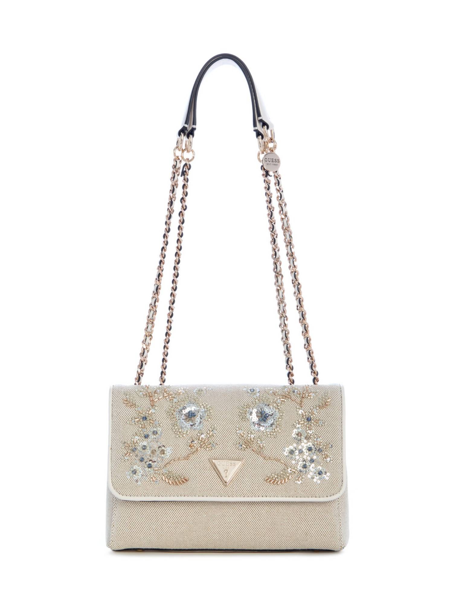 Guess Giully Women Snap Button Embellished Mini Crossbody Bag