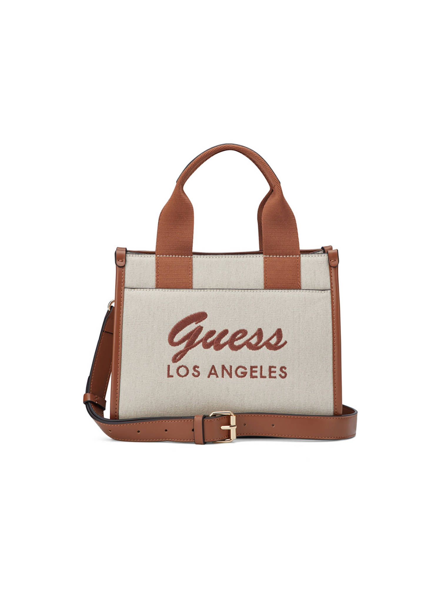 Guess Jackie Women Zipper Embroidered Shoulder Bag