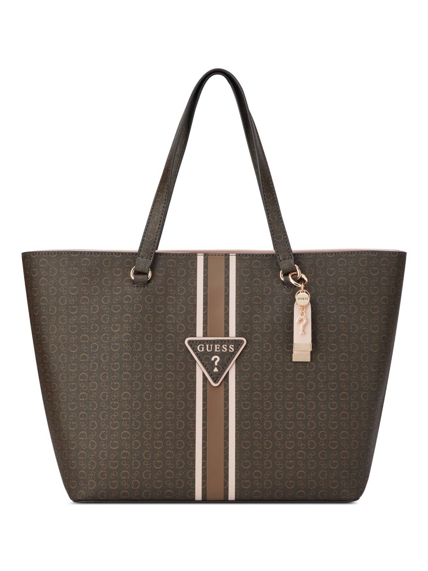 Guess Tabitha Brown Women Snap Button Printed Tote Bag