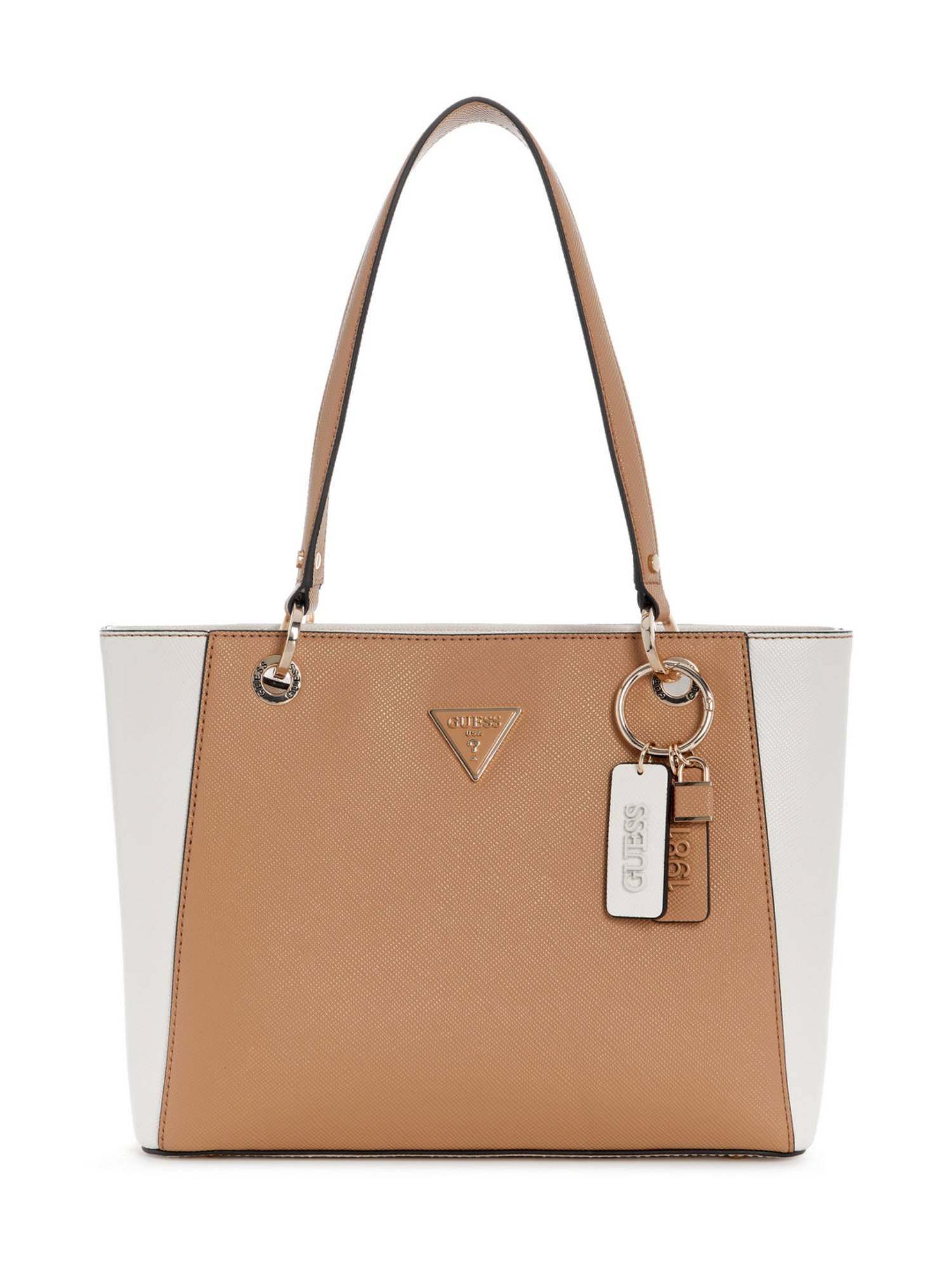 Guess Noelle Women Zipper Colorblock Shoulder Bag