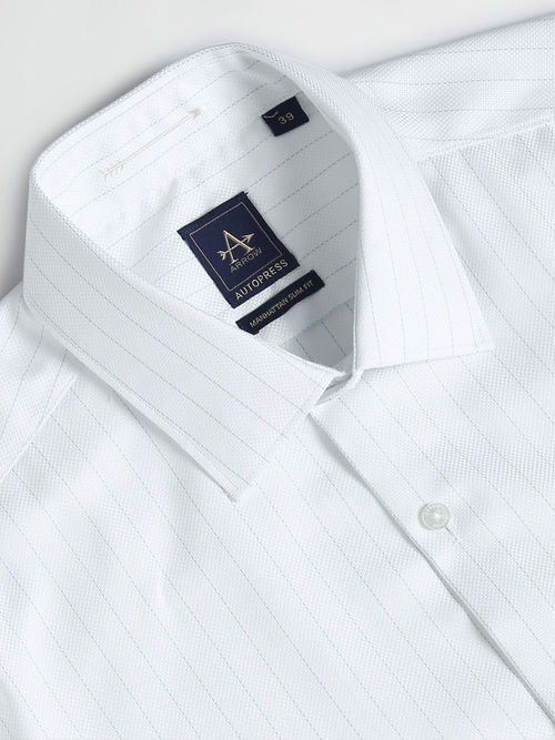 arrow white dress shirts Deadstock 1960s ARROW White Broadcloth Cotton Tab Collar Dress Shirt | 15.5 - 34 | Fenway Club
