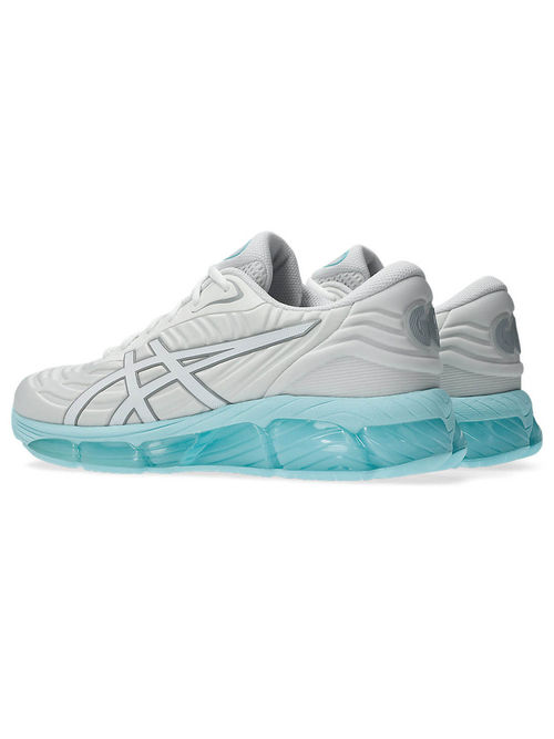 ASICS GEL-QUANTUM 360 VIII EMBOSS Unisex White Sneakers (US 5)
