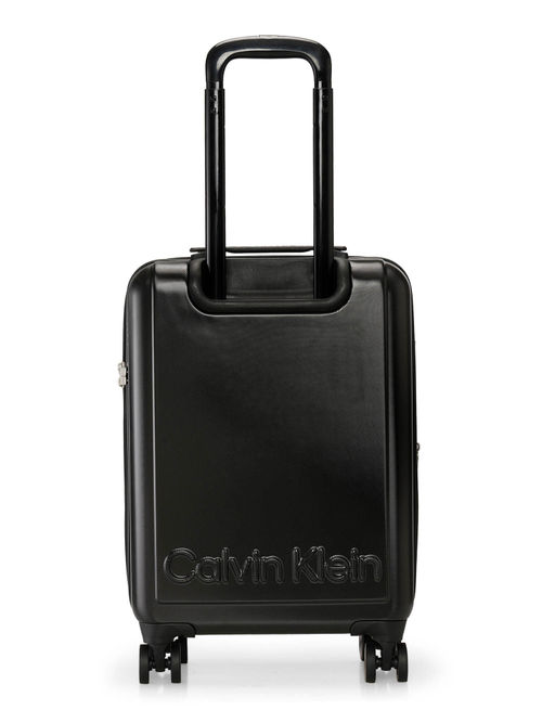 Calvin Klein Rider Black 28 Inch Hard Large Luggage Bag (L)