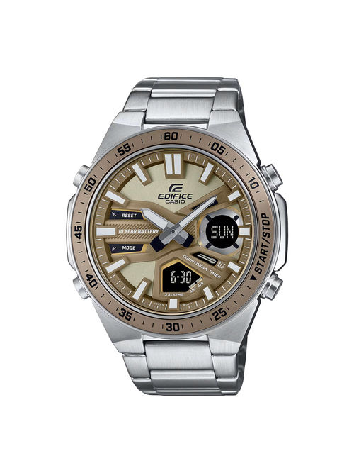 Buy Casio Men Edifice Brown Dial Analog Digital Watch EFV