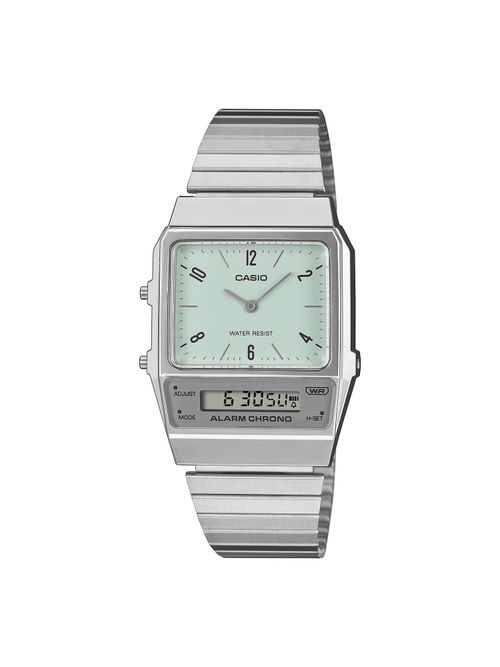Buy Casio Unisex Vintage Green Dial Analog Digital Watch AQ