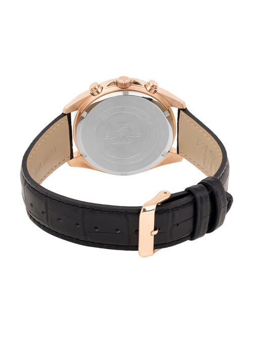 Buy Casio EDIFICE Men Analog Black Dial Round Shape Watch EFV