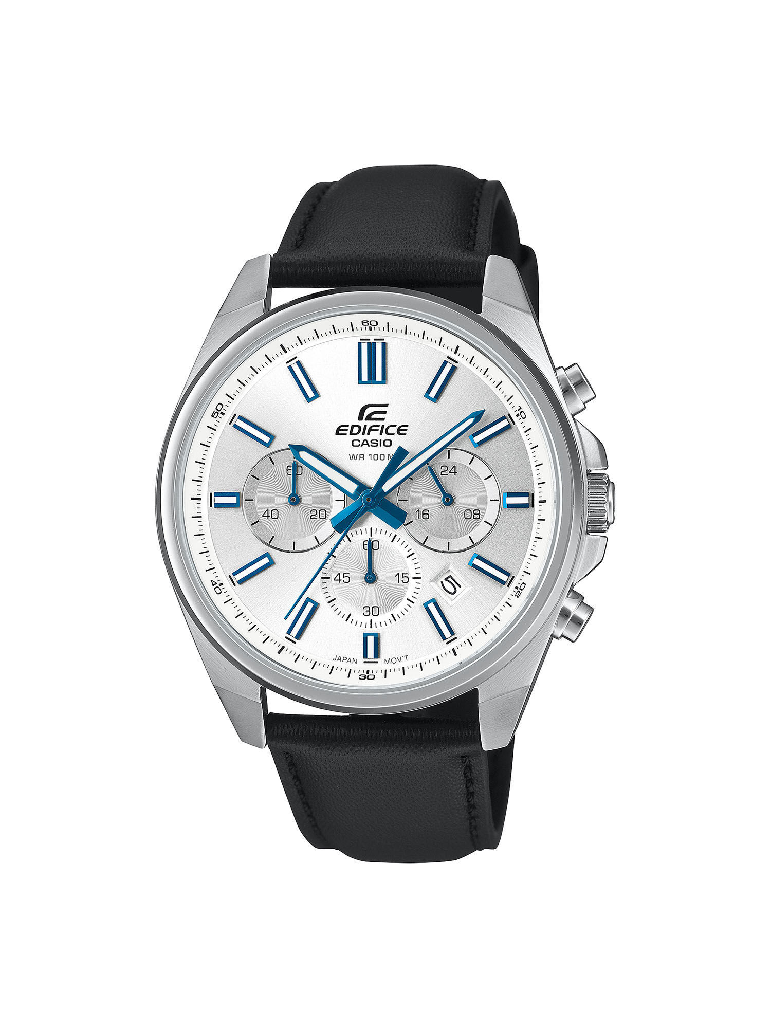 Buy Casio EDIFICE Men Analog White Dial Round Shape Watch EFV-650L