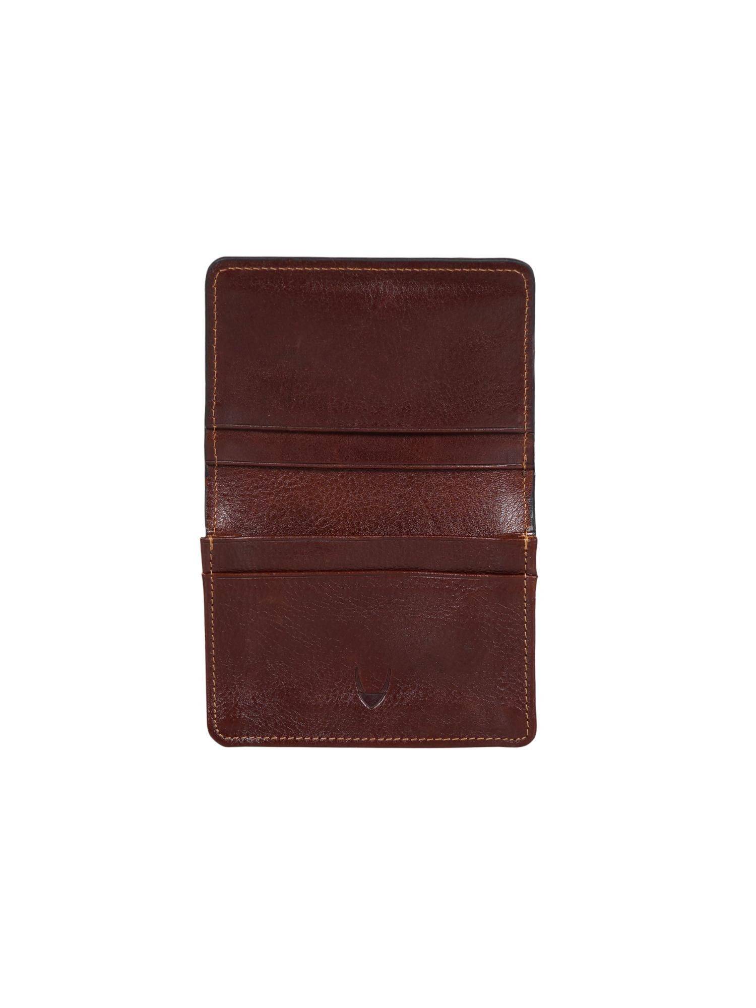 The Rover Ii Wallet Buy Hidesign Rover W6 Dark Brown & Tan Unisex Bi-Fold Wallet (S) Online