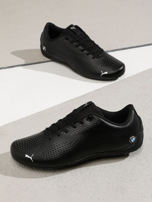 Puma Black BMW M Motorsport Drift Cat Ultra II Junior Shoes (UK 3)
