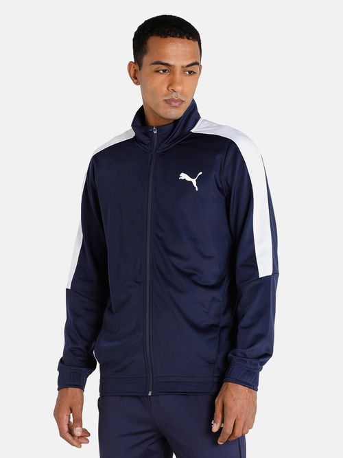 Puma Classic Tricot Men Blue Track Suit