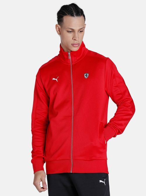 Puma Ferrari Style Mt7 Mens Red Jacket