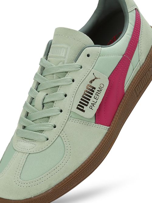 Puma Palermo Og Unisex Green Sneakers (UK 9)