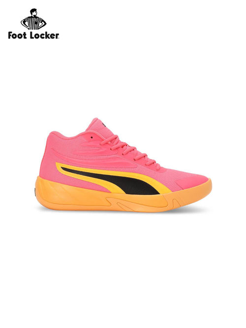 Puma Court Pro Unisex Pink Orange Basketball Shoes