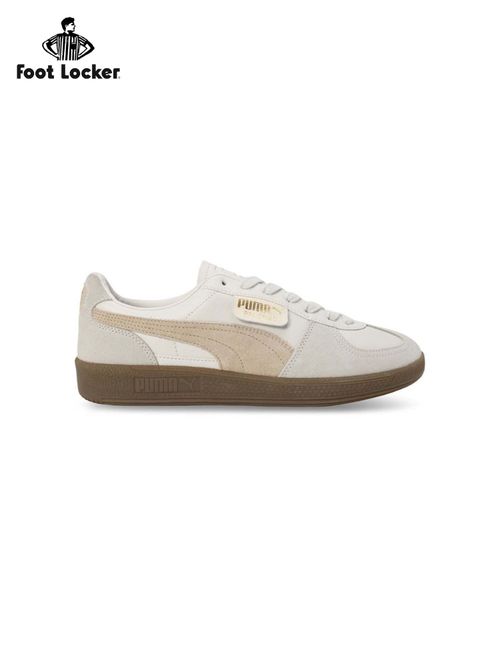 Puma Unisex Palermo Lth Sneakers White Beige
