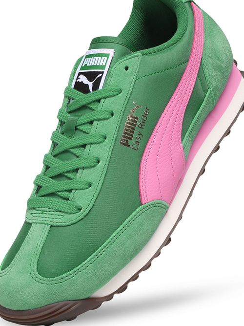 Buy Puma Unisex Green Easy Rider Vintage Everyday Comfort Sneakers
