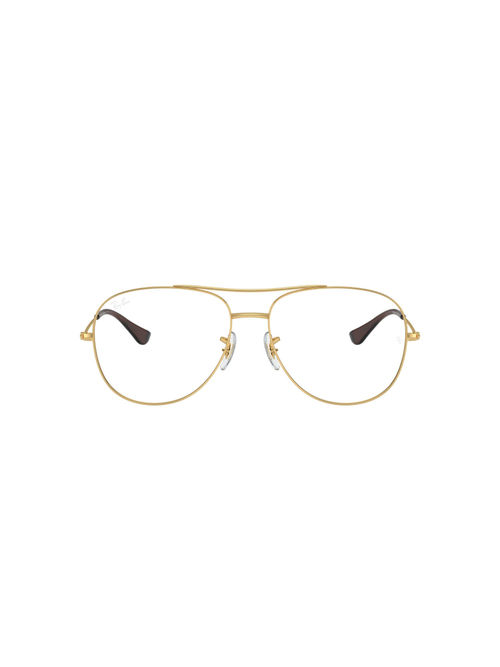 Ray-Ban Unisex Gold Pilot Eyeglass Frames 0RX6521I250056