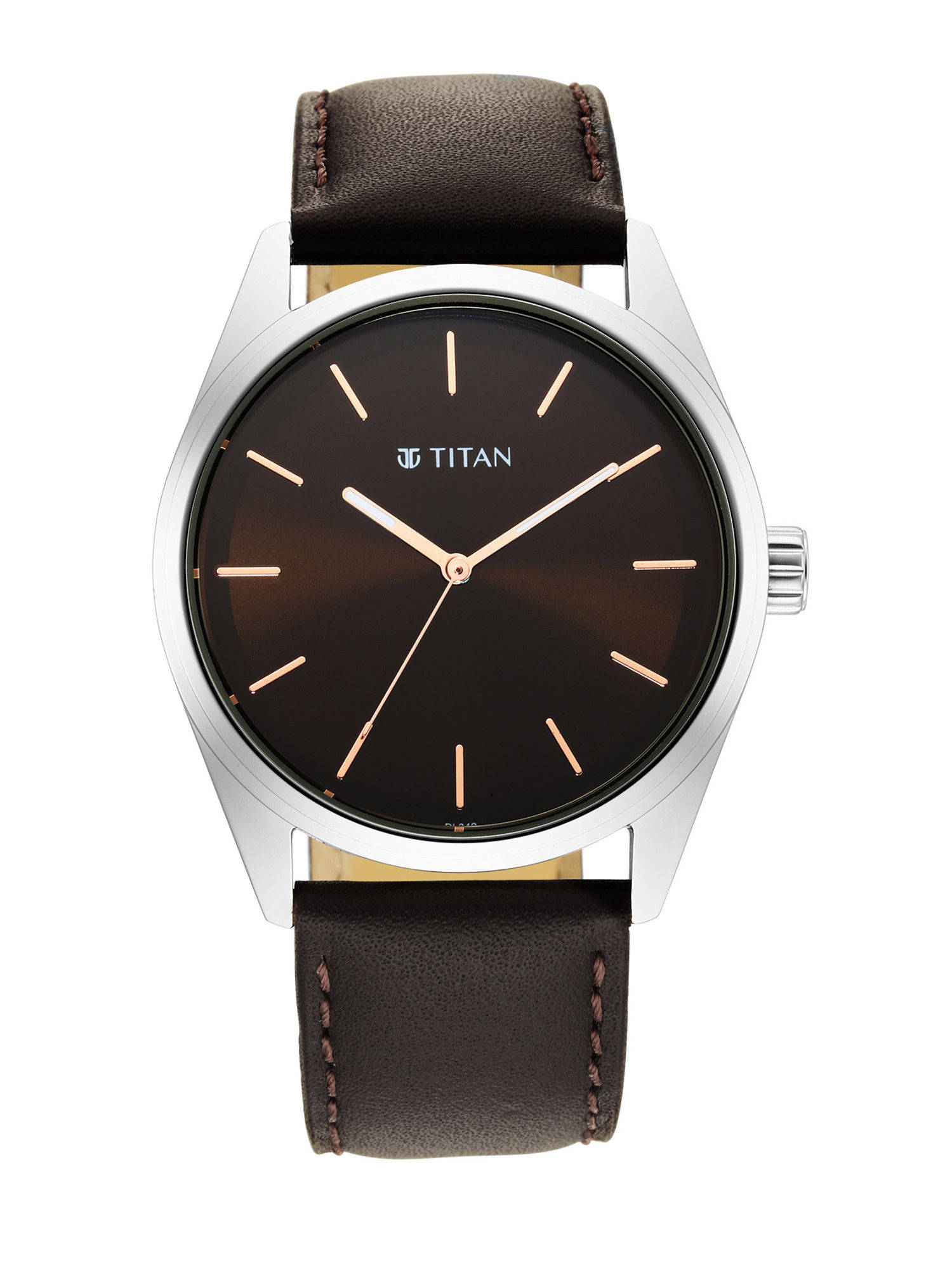 Buy Titan Neo 1866SL02 Brown Dial Analog Watch For Men 1866SL02 Online