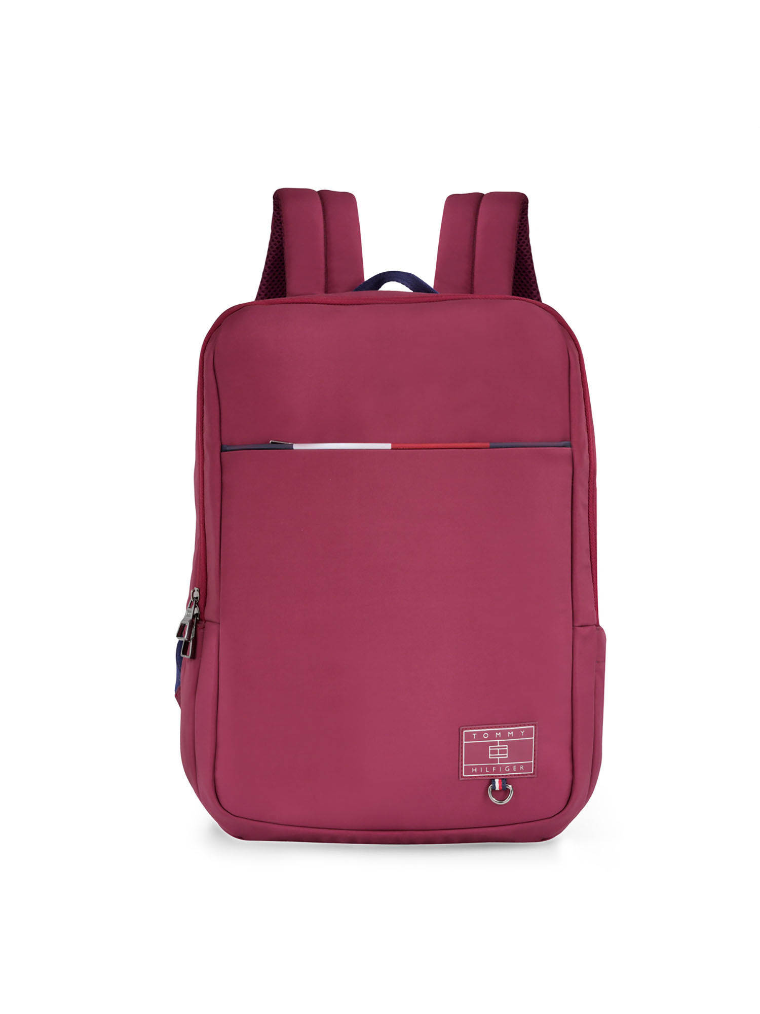 Tommy Hilfiger Prius Polyester Unisex 22 L Laptop Backpack (14 Inch) - Maroon (M)