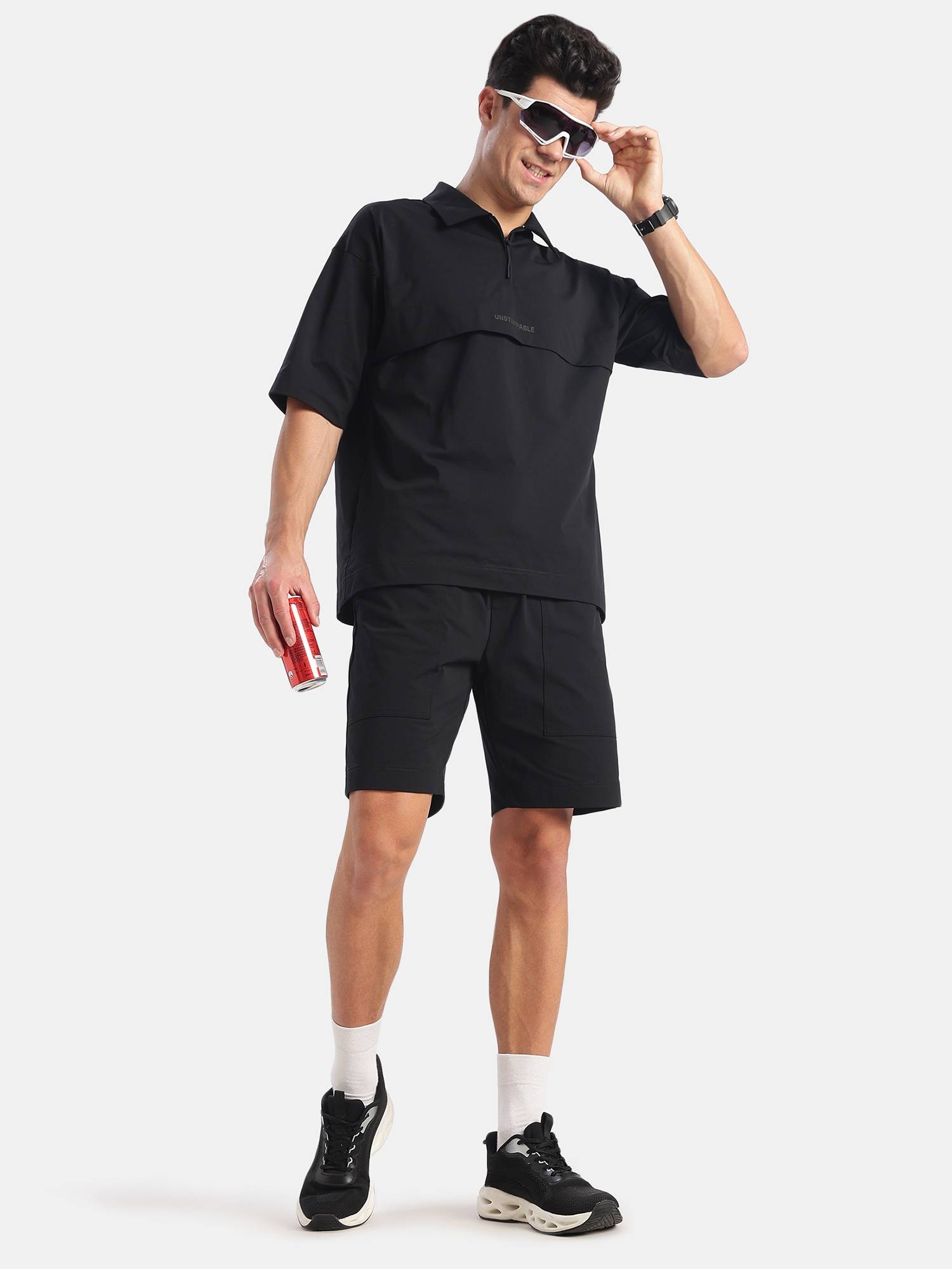Buy Jockey MZ32 Men Microfiber Fabric Overzied Graphic Printed