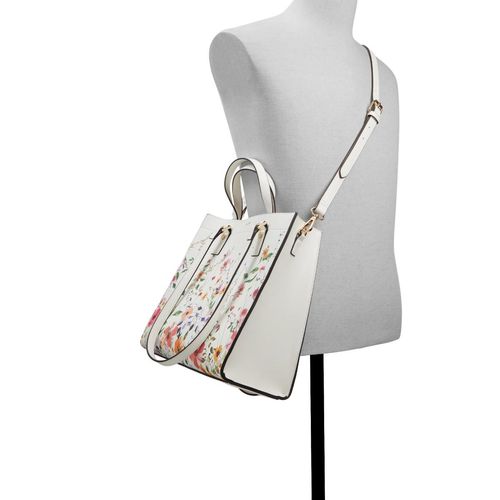 Aldo Bellona Womens Multicolor Handbag and Pouch with Coin Purse