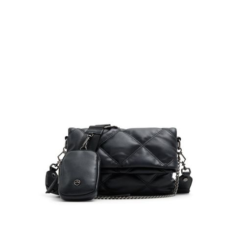 Aldo Brili Womens Black Handbag with Coin Purse