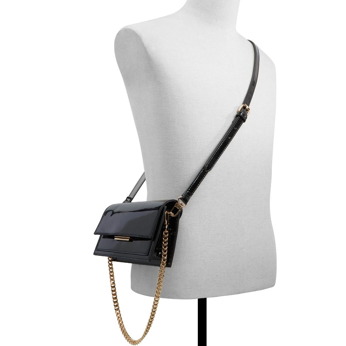 Buy Aldo Carrentar_Se Womens Black Shoulder Bag with Detachable Strap
